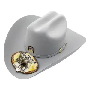10X Larry Mahan Jerarca Fur Felt Cowboy Hat Platinum