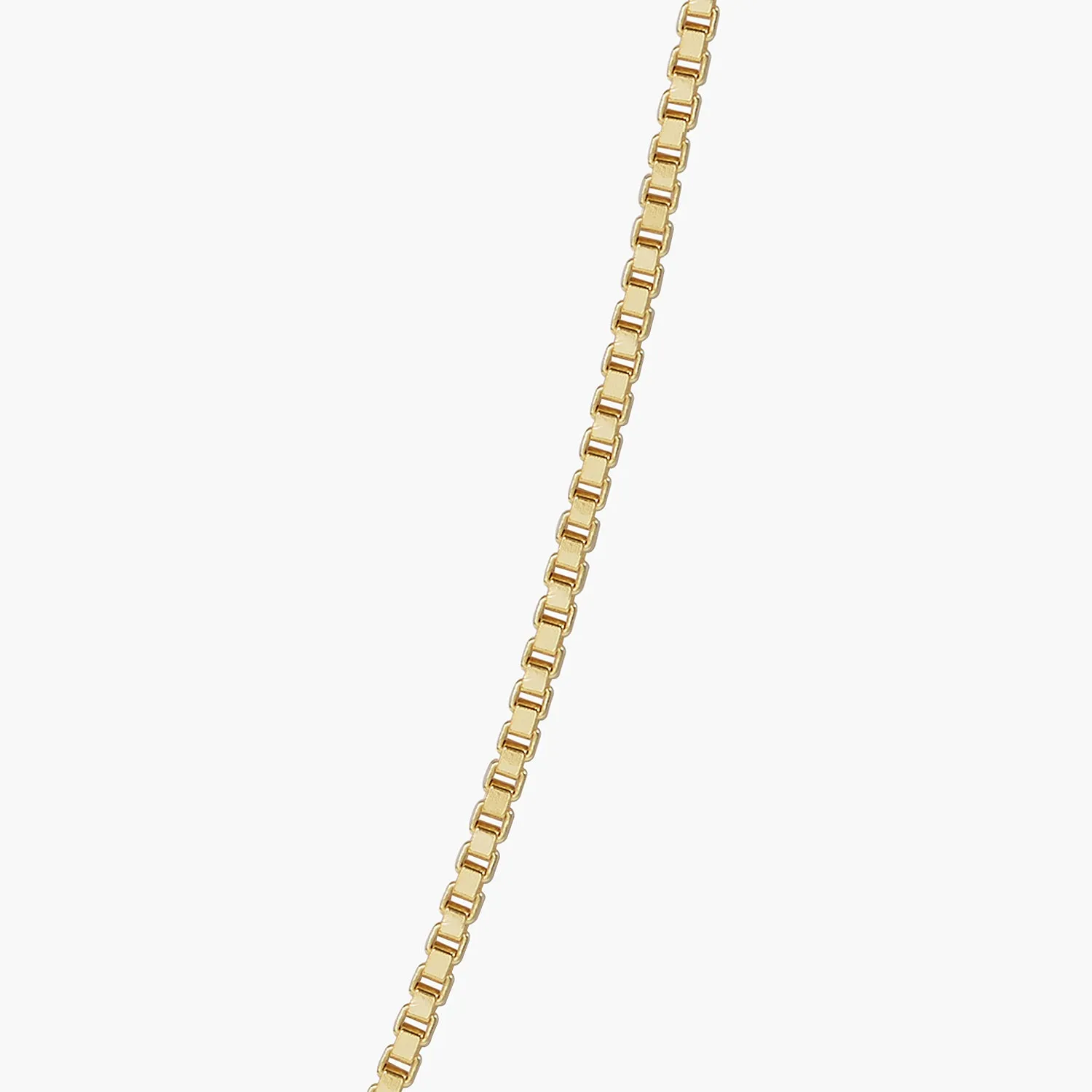 1.2 mm  |  1.5 mm  |  1.8 mm  |  2.0 mm Women's Box Chain Necklace