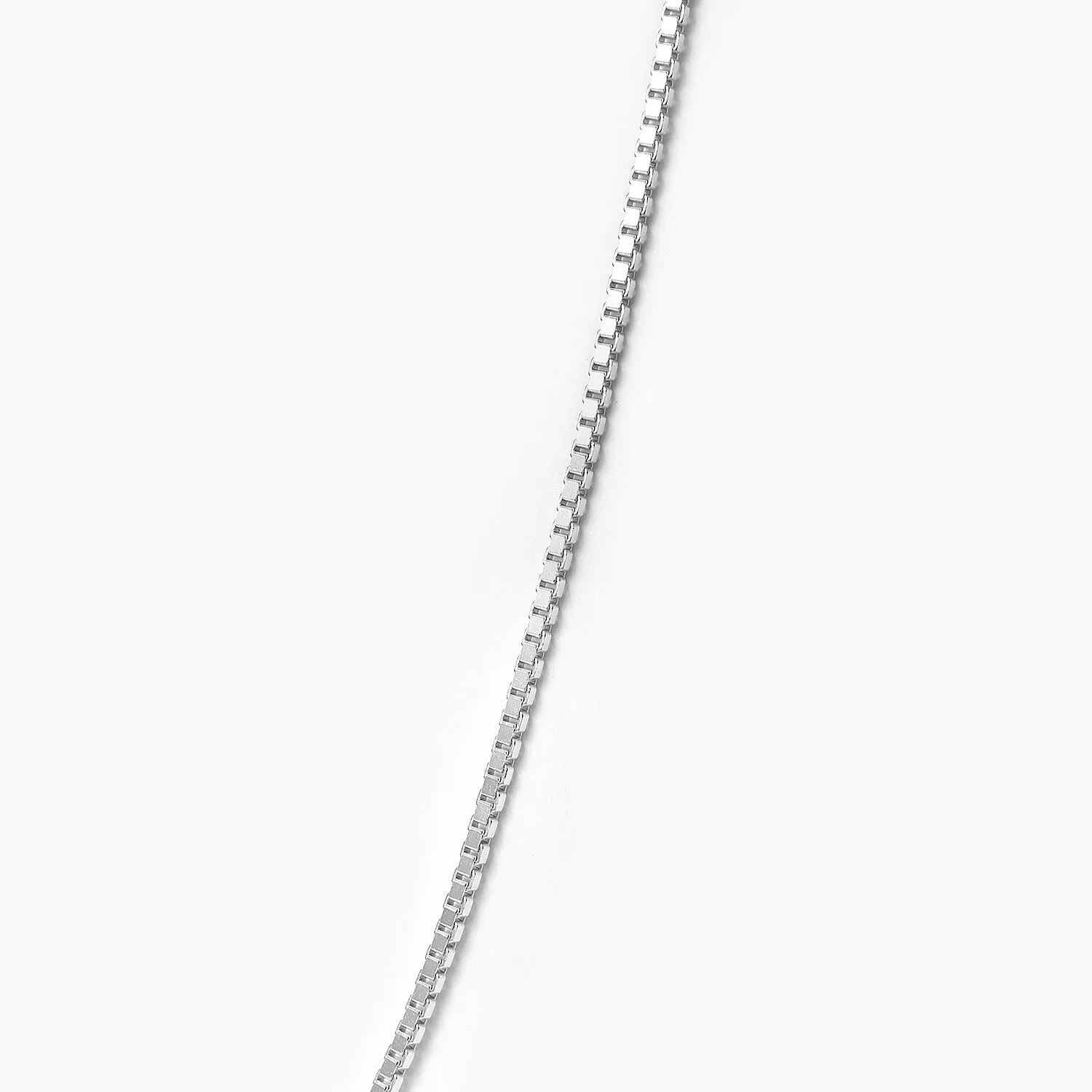 1.2 mm  |  1.5 mm  |  1.8 mm  |  2.0 mm Women's Box Chain Necklace