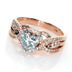 1.65ct Heart Shaped Diamond Engagement Ring
