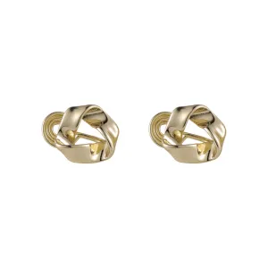 18K Gold-Plated Open-Twisted Ear Cuff