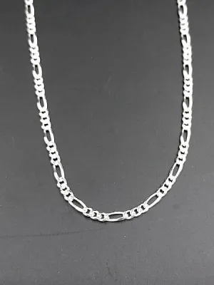 22" Sterling Silver Chain Figaro