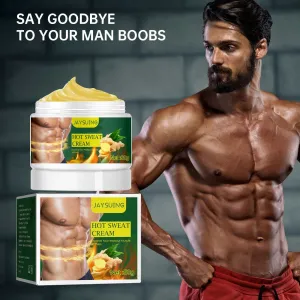 2PC Firming Ginger Cream Abdominal Men & Women's Fitness Shaping