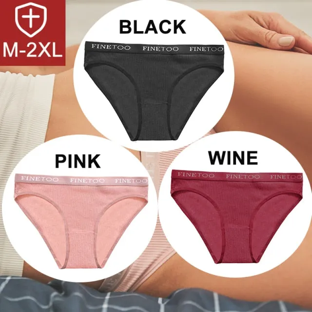 3PCS/Set Women Underwear Panties