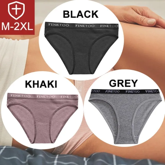 3PCS/Set Women Underwear Panties