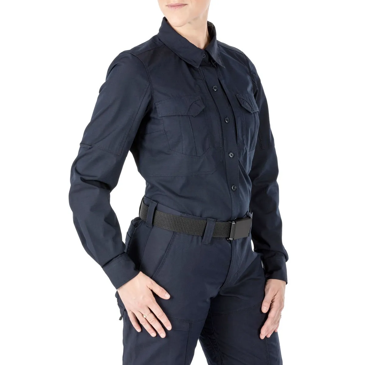 5.11 Tactical Women's Stryke Long Sleeve Shirt Dark Navy