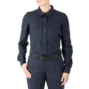 5.11 Tactical Women's Stryke Long Sleeve Shirt Dark Navy