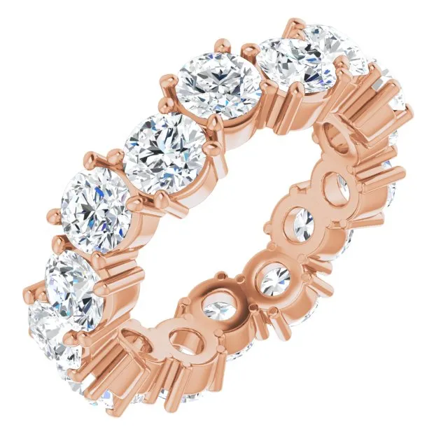5.28 ct. Round Diamond Eternity Band