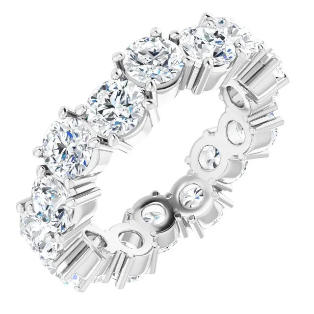 5.28 ct. Round Diamond Eternity Band