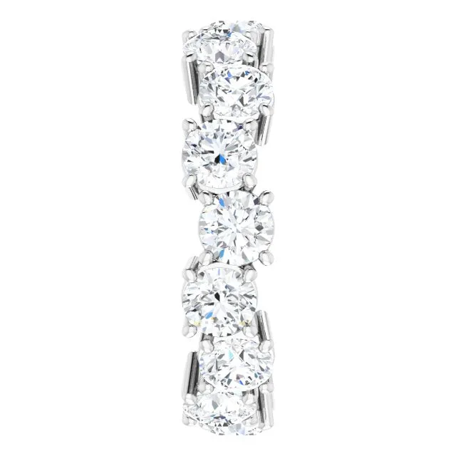 5.28 ct. Round Diamond Eternity Band