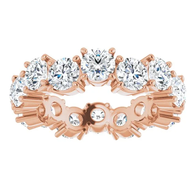 5.28 ct. Round Diamond Eternity Band