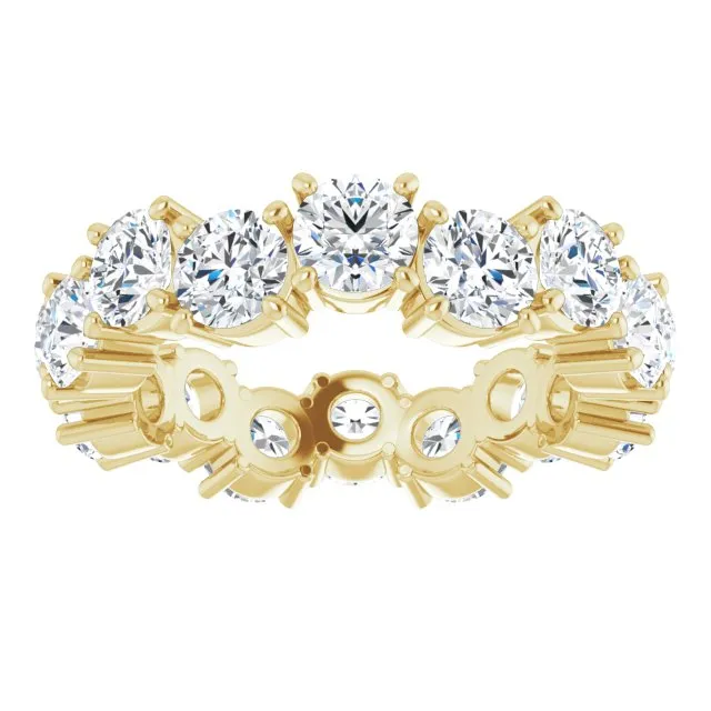 5.28 ct. Round Diamond Eternity Band
