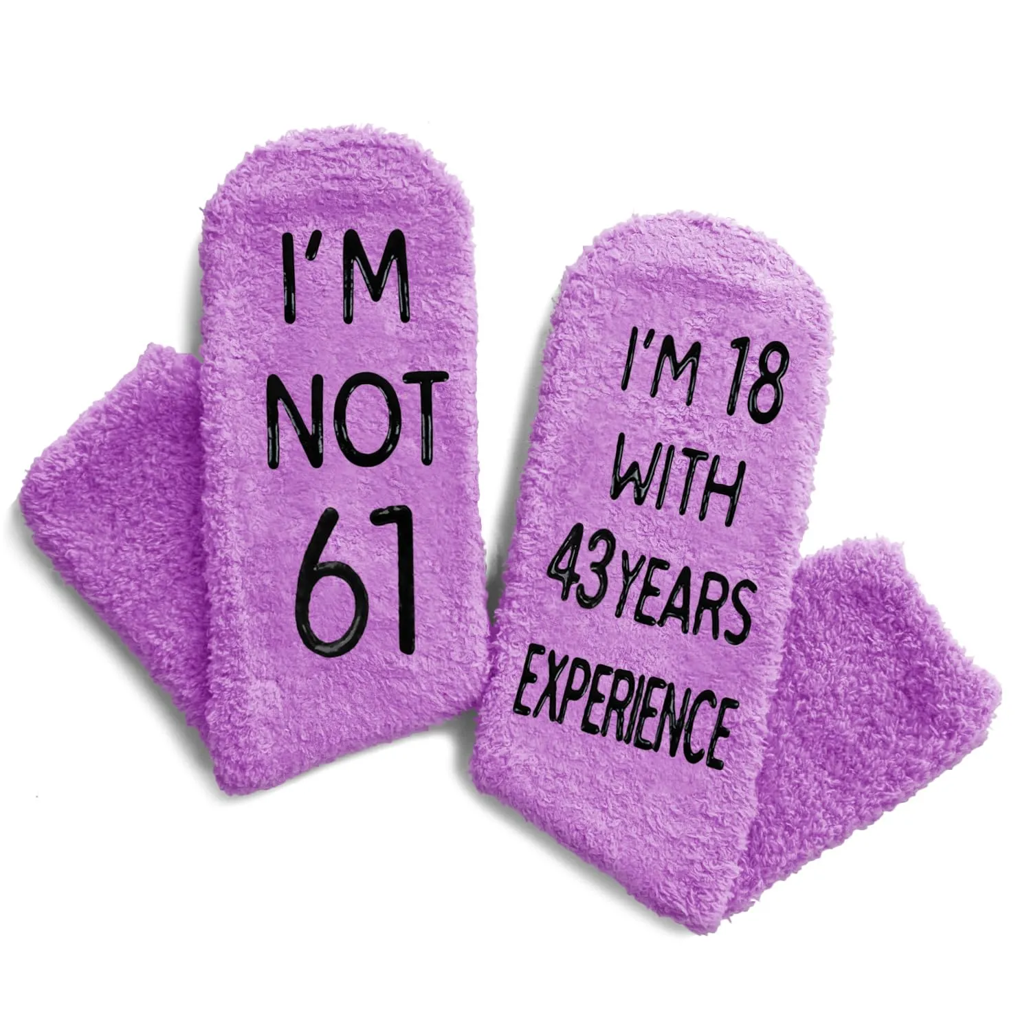 61st Birthday Gifts Ideas for Women - Socks for 61 Year Old Woman, 61st Birthday Gifts for Female, 61 Year Old Gifts for Her