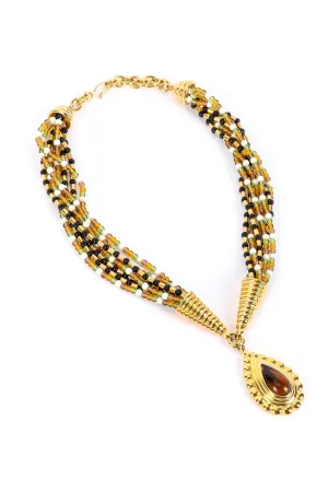 7-Strand Teardrop Necklace