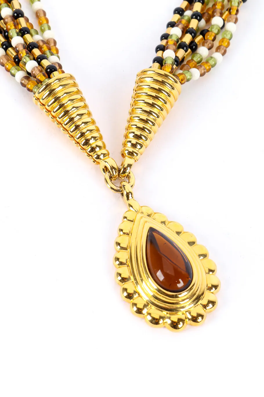 7-Strand Teardrop Necklace
