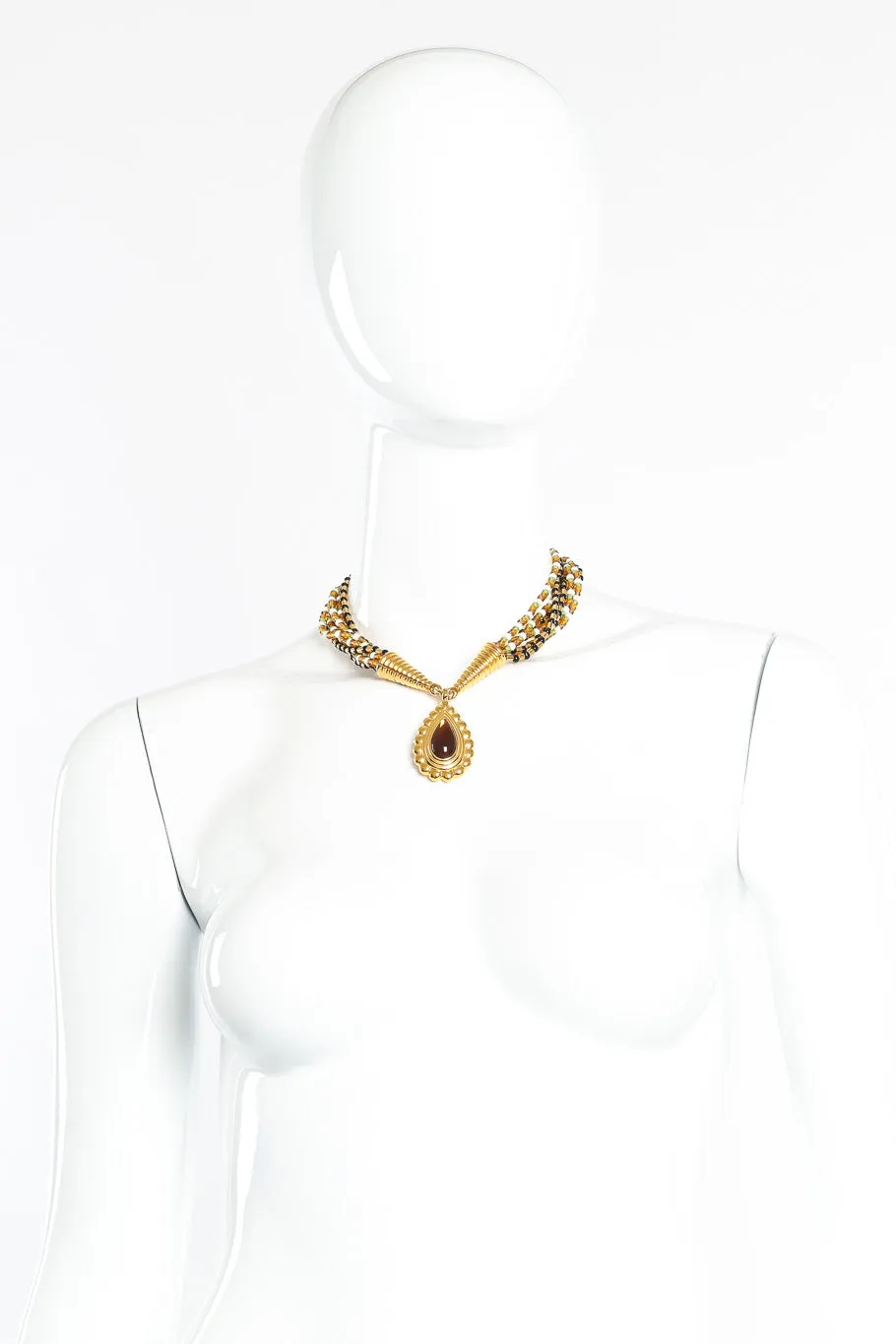 7-Strand Teardrop Necklace