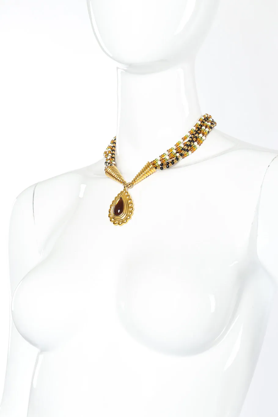 7-Strand Teardrop Necklace