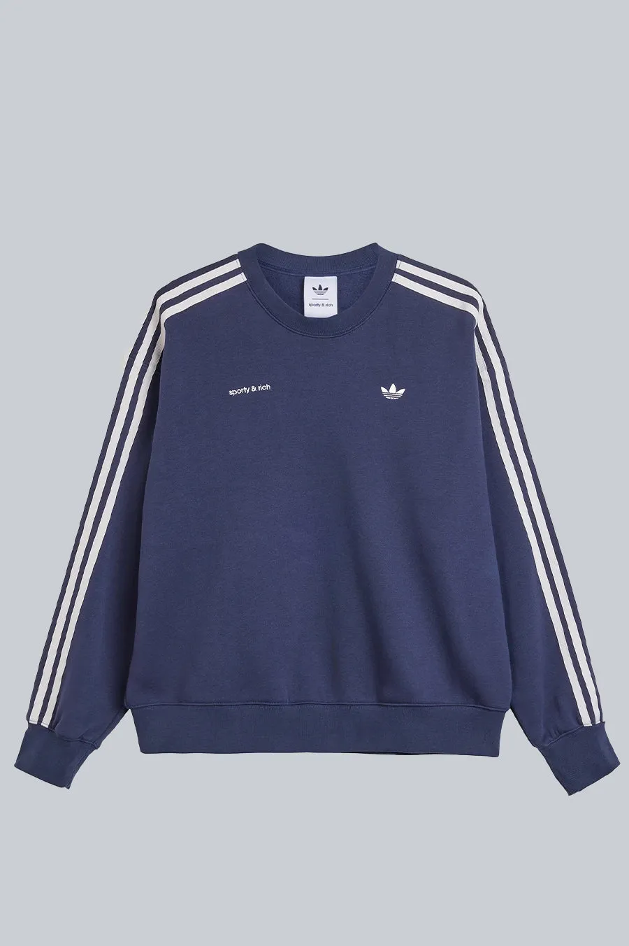ADIDAS X SPORTY AND RICH SWEATSHIRT NIGHT NAVY