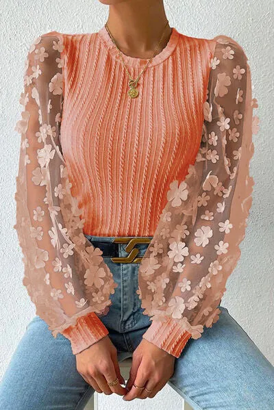 Amara – Embellished Women’s Knit Blouse