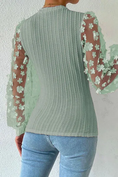 Amara – Embellished Women’s Knit Blouse