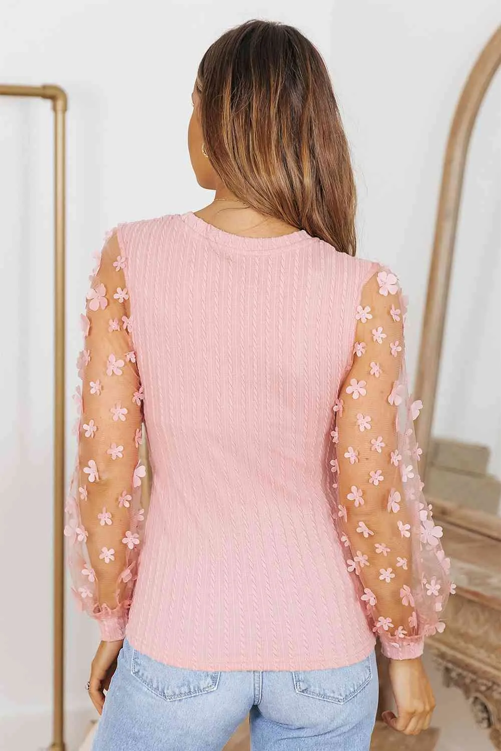 Amara – Embellished Women’s Knit Blouse