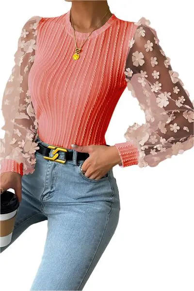 Amara – Embellished Women’s Knit Blouse