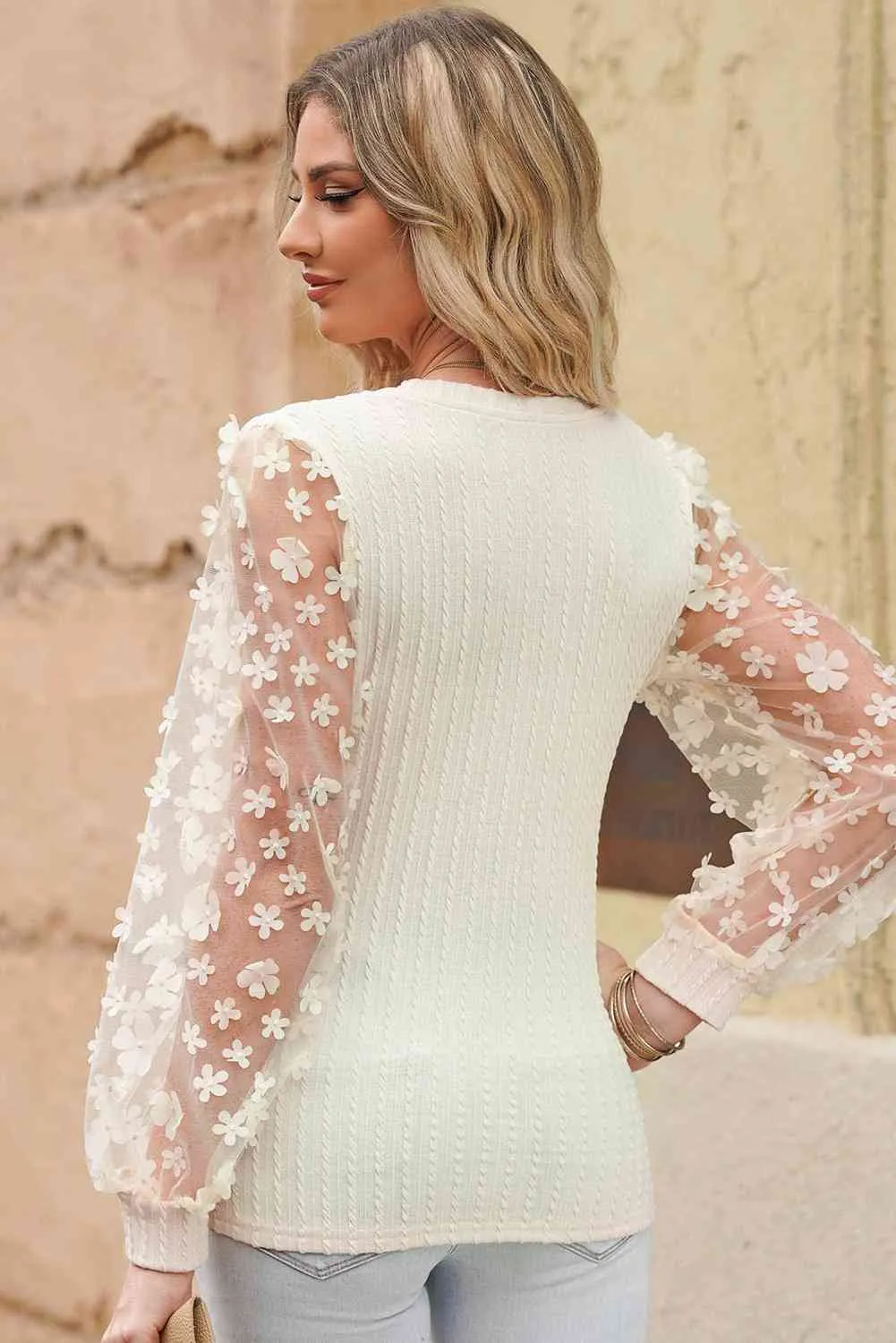 Amara – Embellished Women’s Knit Blouse
