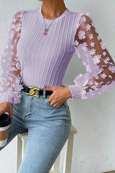 Amara – Embellished Women’s Knit Blouse