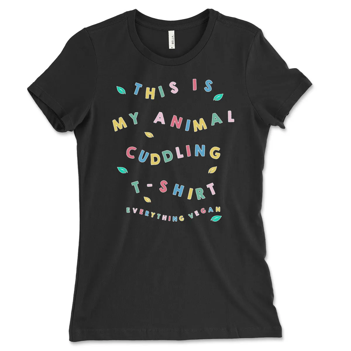 Animal Cuddling Women's T-Shirt