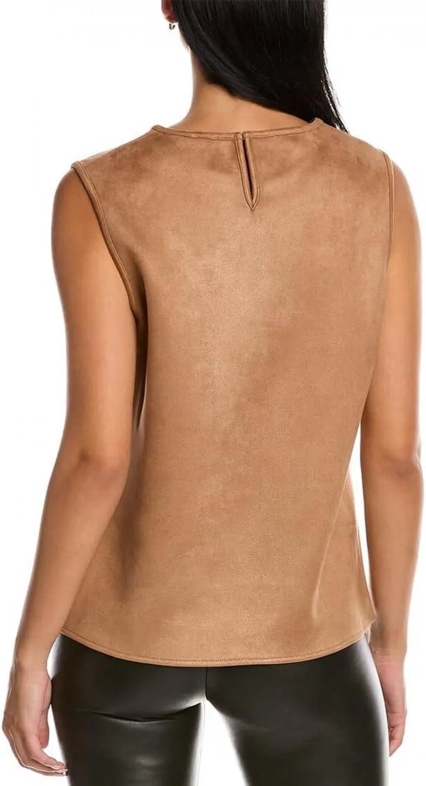 Anne Klein Women's Shell Top with Topstitch 10845161