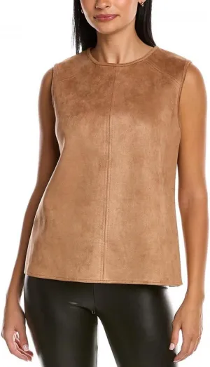 Anne Klein Women's Shell Top with Topstitch 10845161