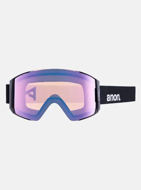 Anon Sync Goggles Low Bridge Fit Black / Perceive Variable Green Lens