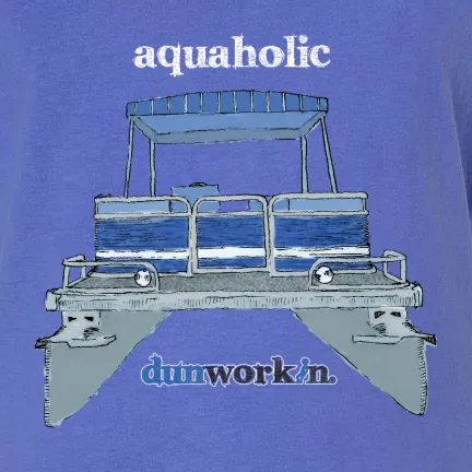 Aquaholic Pontoon Boat Women's SS V Neck