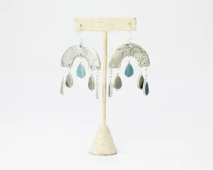Arch Earring / Silvery Elemental