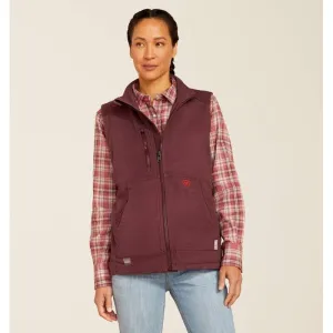 Ariat Women's Flame Resistant DuraLight Cordura Canvas Vest Grape - 10052767