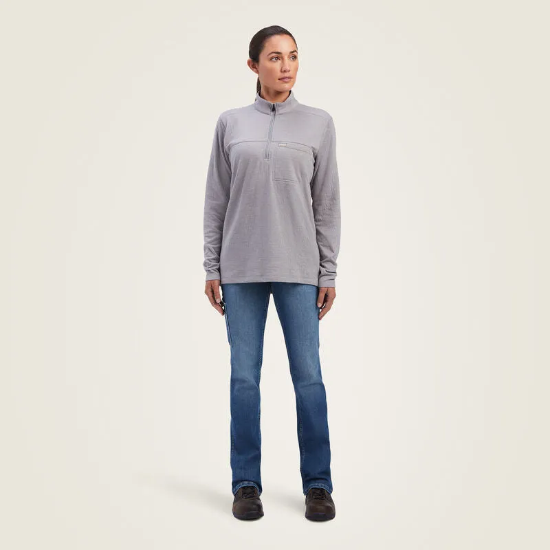 Ariat Women's Rebar Foundation 1/4 Zip Shirt