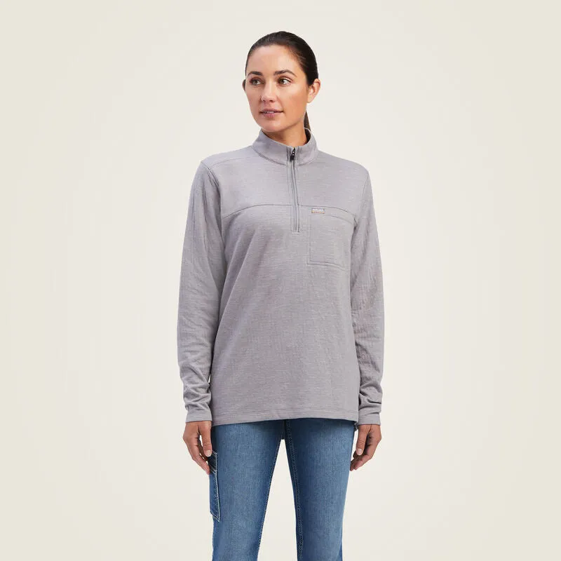 Ariat Women's Rebar Foundation 1/4 Zip Shirt
