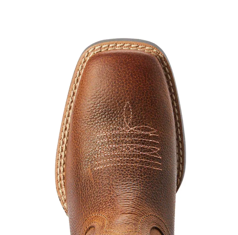Ariat® Youth Girl's Firecatcher Rowdy Brown Square Toe Boots 10042413