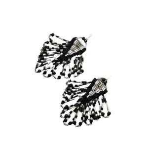 ARROW TRIBE EARRINGS - BLACK