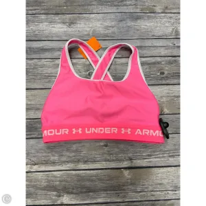 Athletic Bra By Under Armour In Pink, Size: S