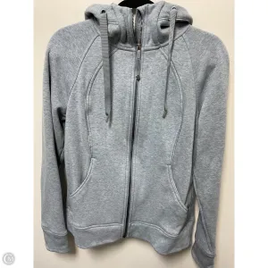 Athletic Jacket By Lululemon In Blue, Size: M