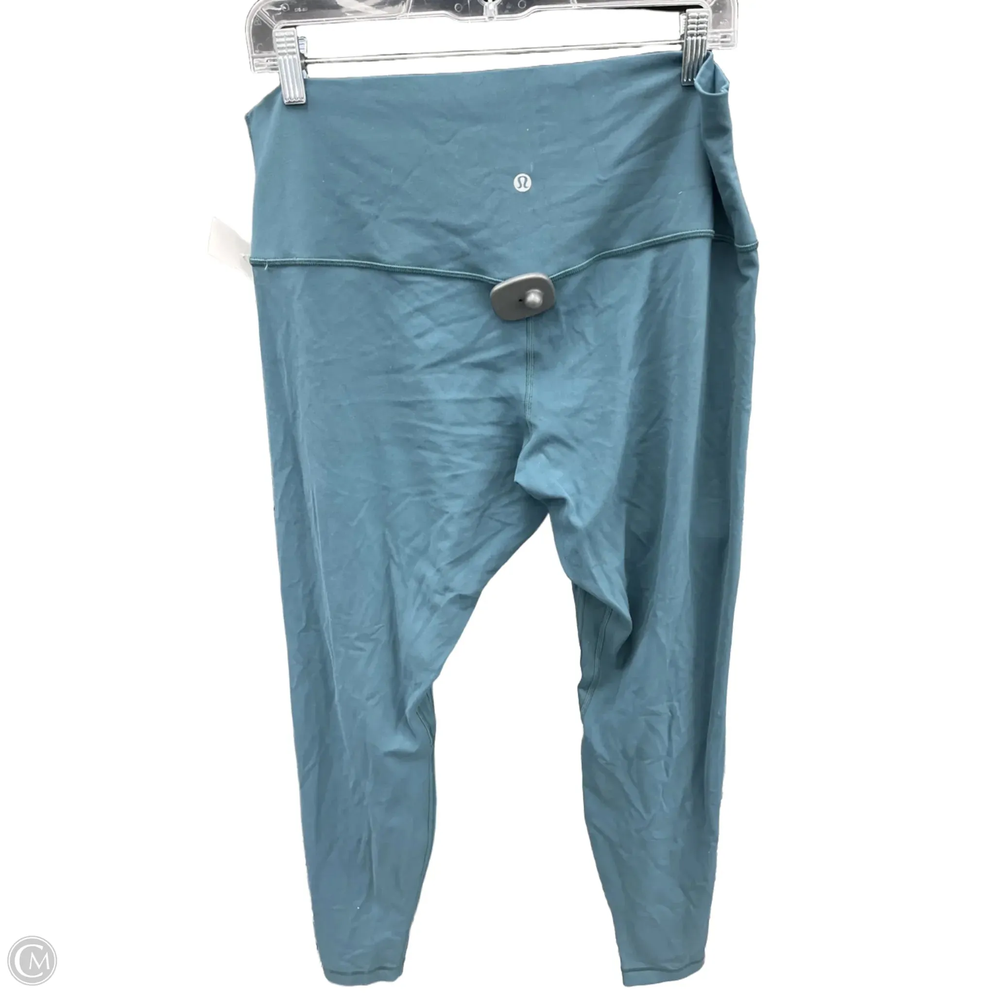 Athletic Leggings By Lululemon In Green, Size: 16