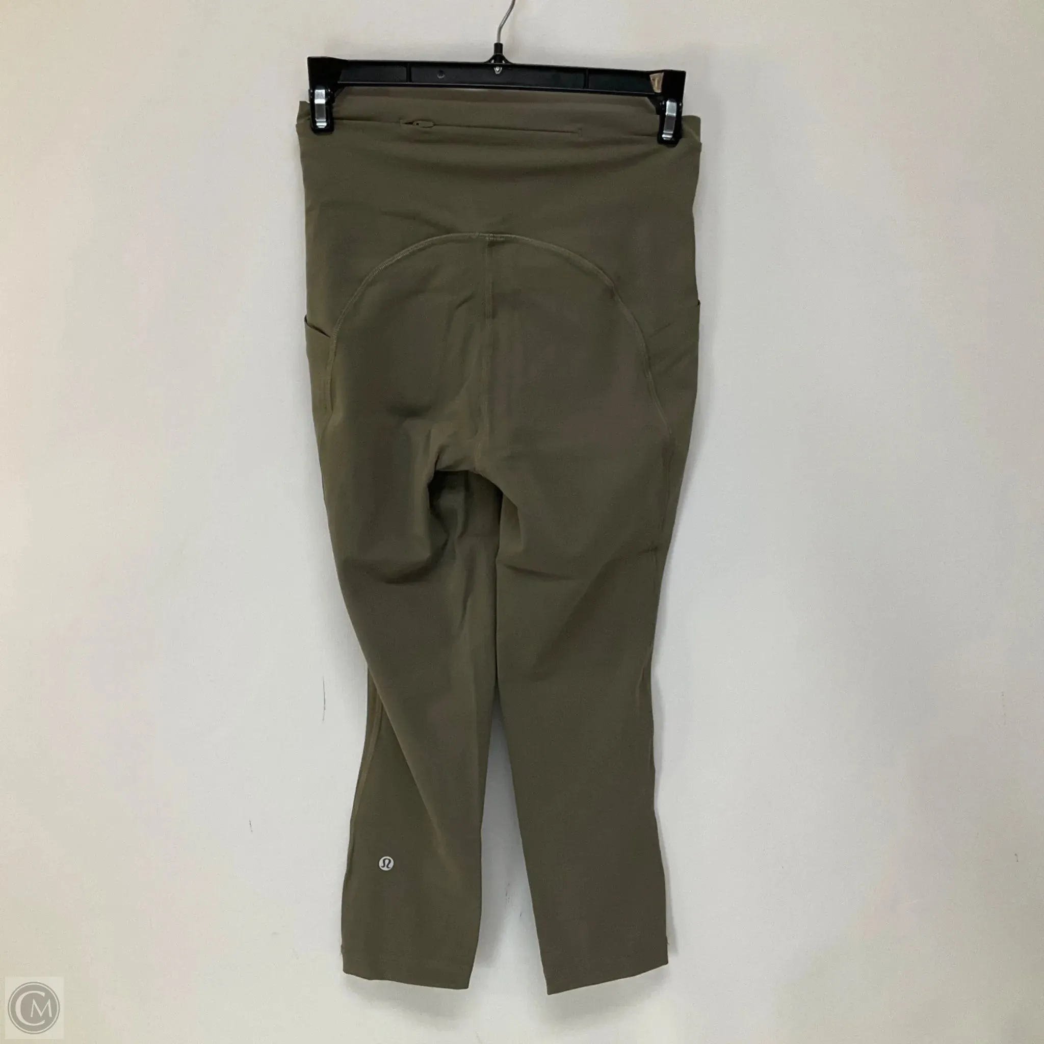Athletic Leggings Capris By Lululemon In Tan, Size: 4