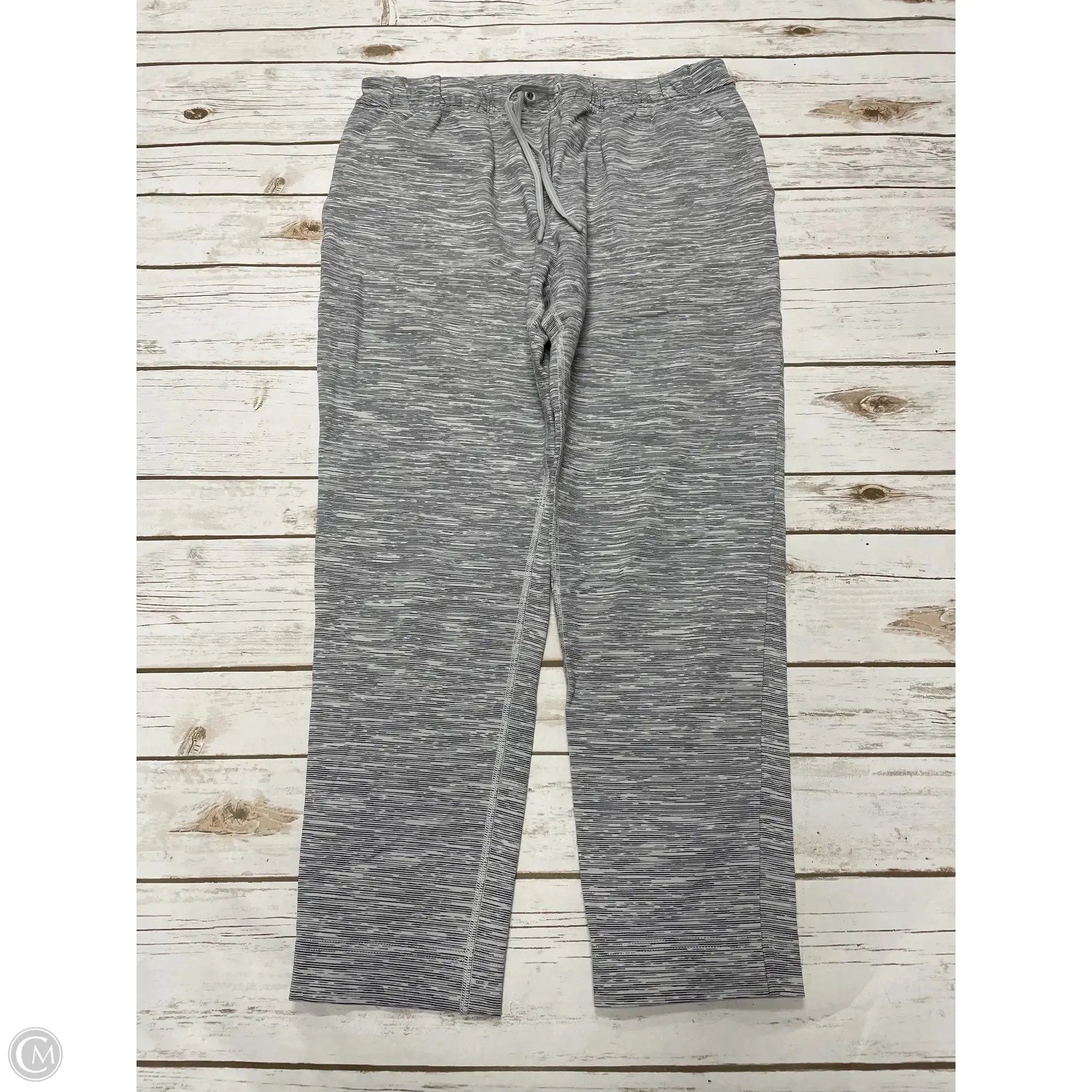 Athletic Pants By Lululemon In Grey, Size: M