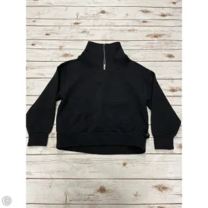Athletic Sweatshirt Collar By Calia In Black, Size: S