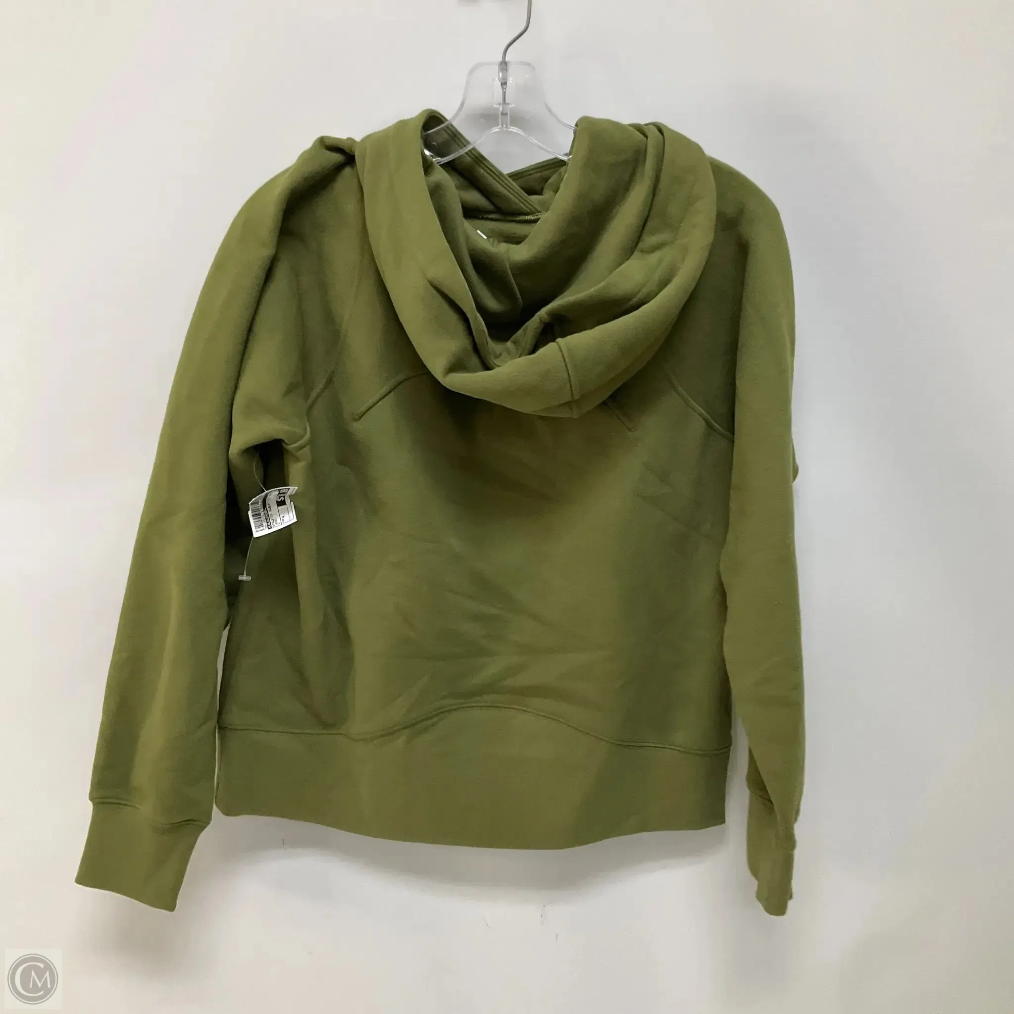 Athletic Sweatshirt Hoodie By Lululemon In Green, Size: 4