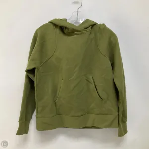 Athletic Sweatshirt Hoodie By Lululemon In Green, Size: 4