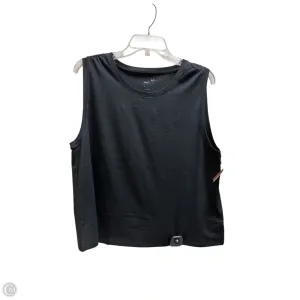 Athletic Tank Top By Gapfit In Black, Size: L