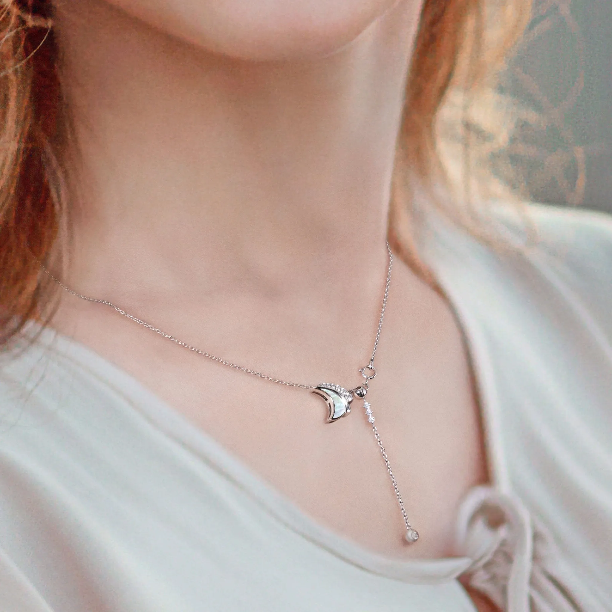 Atlantis Mother of Pearl Necklace
