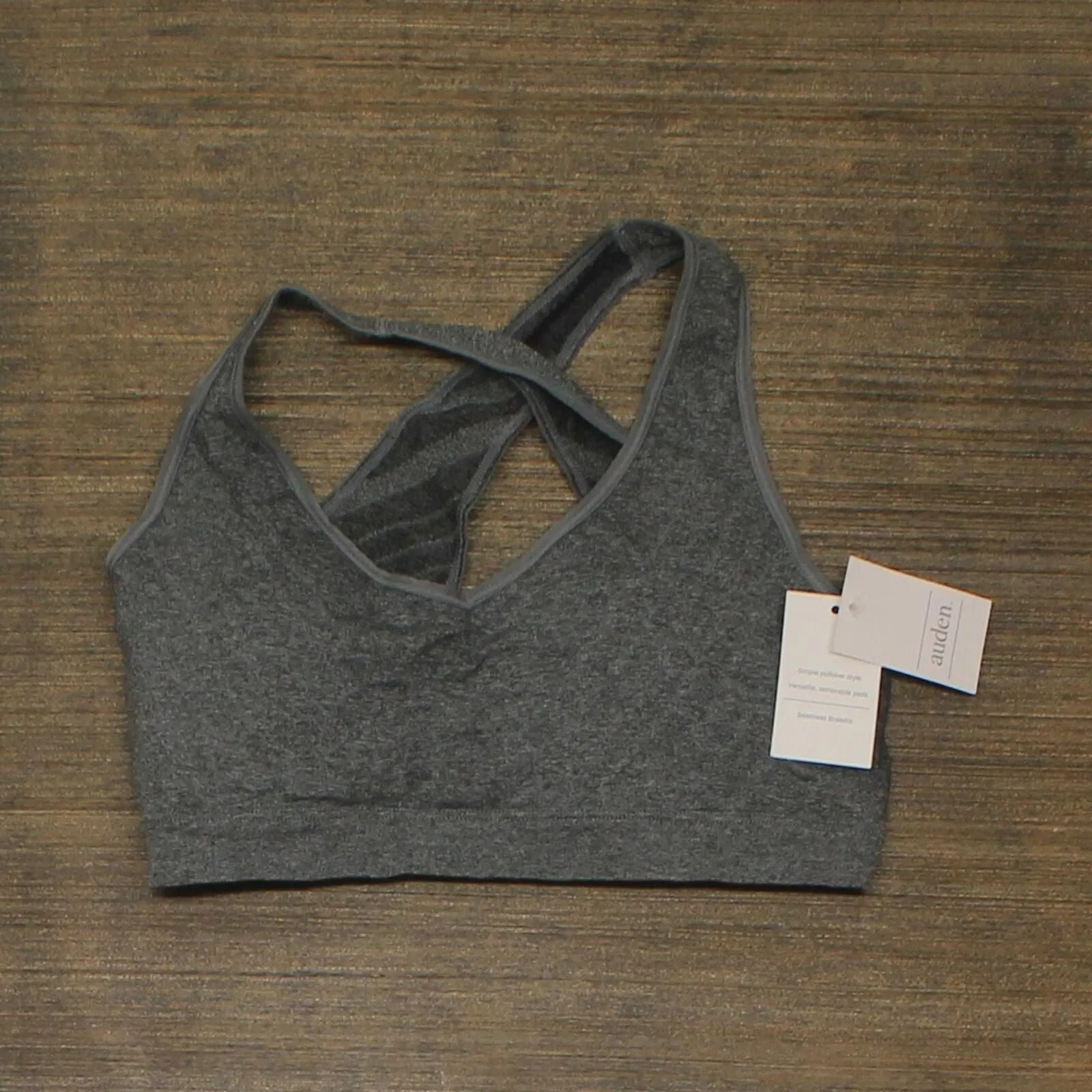 Auden Women's Crossback Lounge Bralette G9612